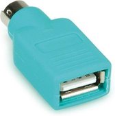 Value PS/2 - USB muisadapter, groen