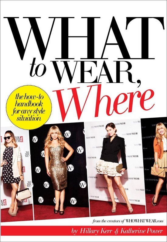 What to Wear, Where - cover