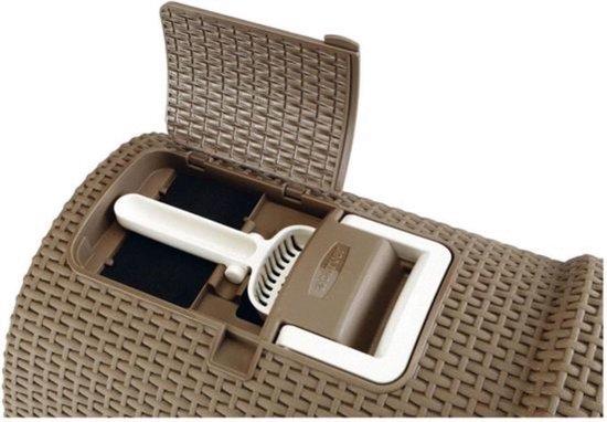 Curver Kattenbak met lade - 51,5x38,5x40cm - Mokka