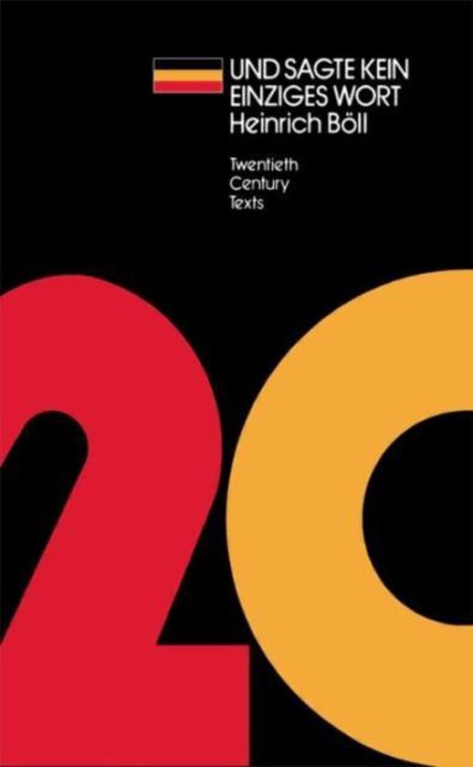 Und Sagte Kein Einziges Wort Und Sagte Kein Einziges Wort | 9780415006699 | Heinrich Böll | Boeken