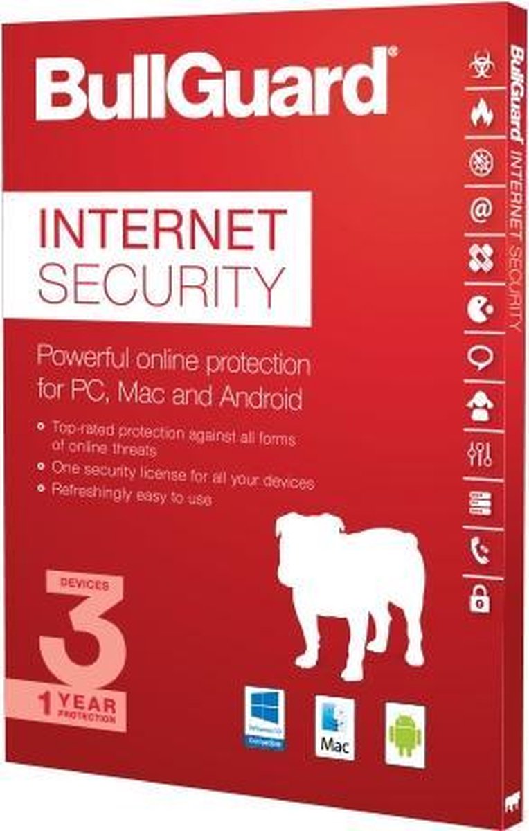 BullGuard Internet SecurityOEM1Year1User100 MB25 Pack