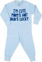 Frogs and Dogs Pyjama Cute Hot Lucky blue maat 86