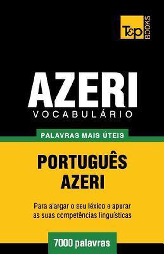 European Portuguese Collection- Vocabulário Português-Azer ... - cover