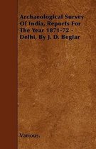 Archaeological Survey Of India, Reports For The Year 1871-72 - Delhi, By J. D. Beglar