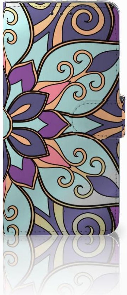 Samsung Galaxy S10 Plus Hoesje Purple Flower