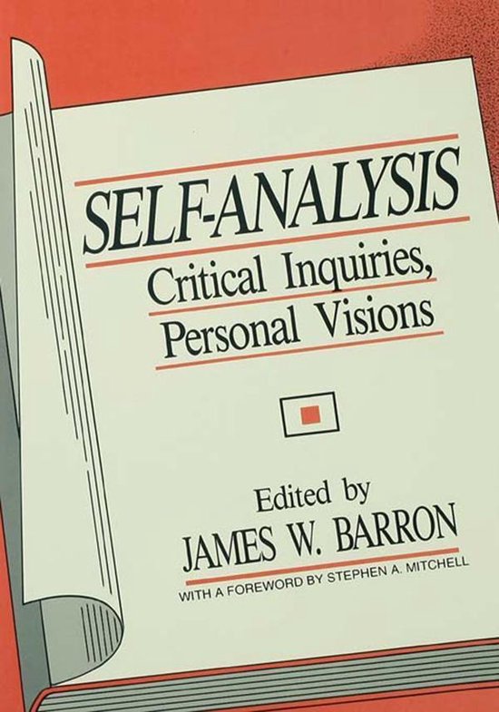 Self-Analysis - cover