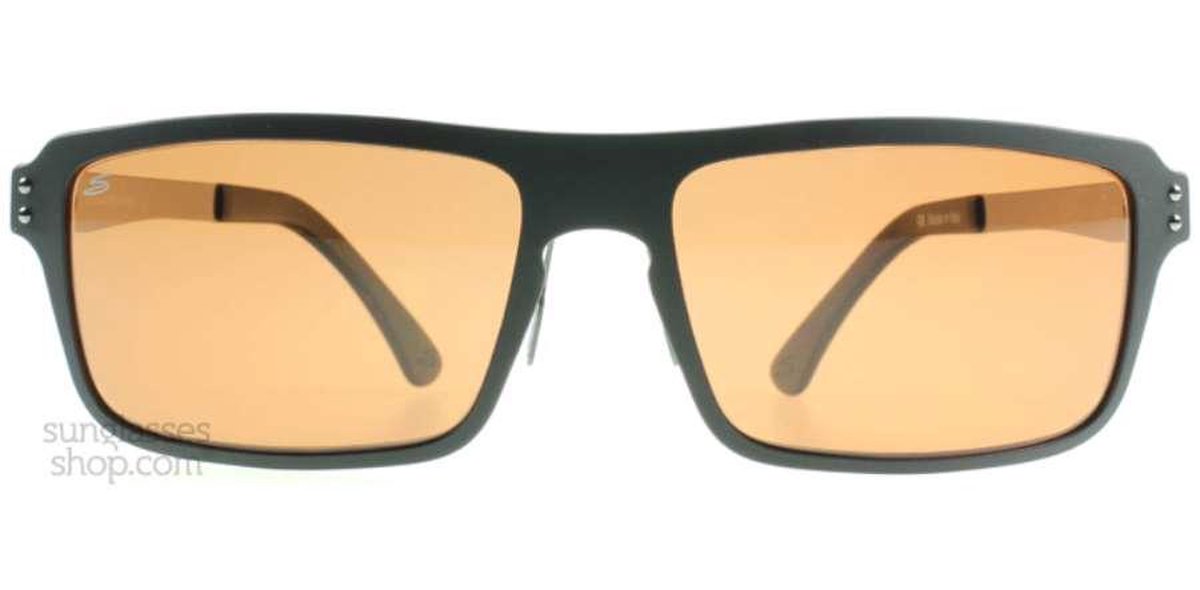Serengeti Duccio Satin Black Polarized 7812 bol