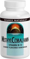 MethylCobalamin- Cherry Flavored - 1 mg (120 lozenges) - Source Naturals