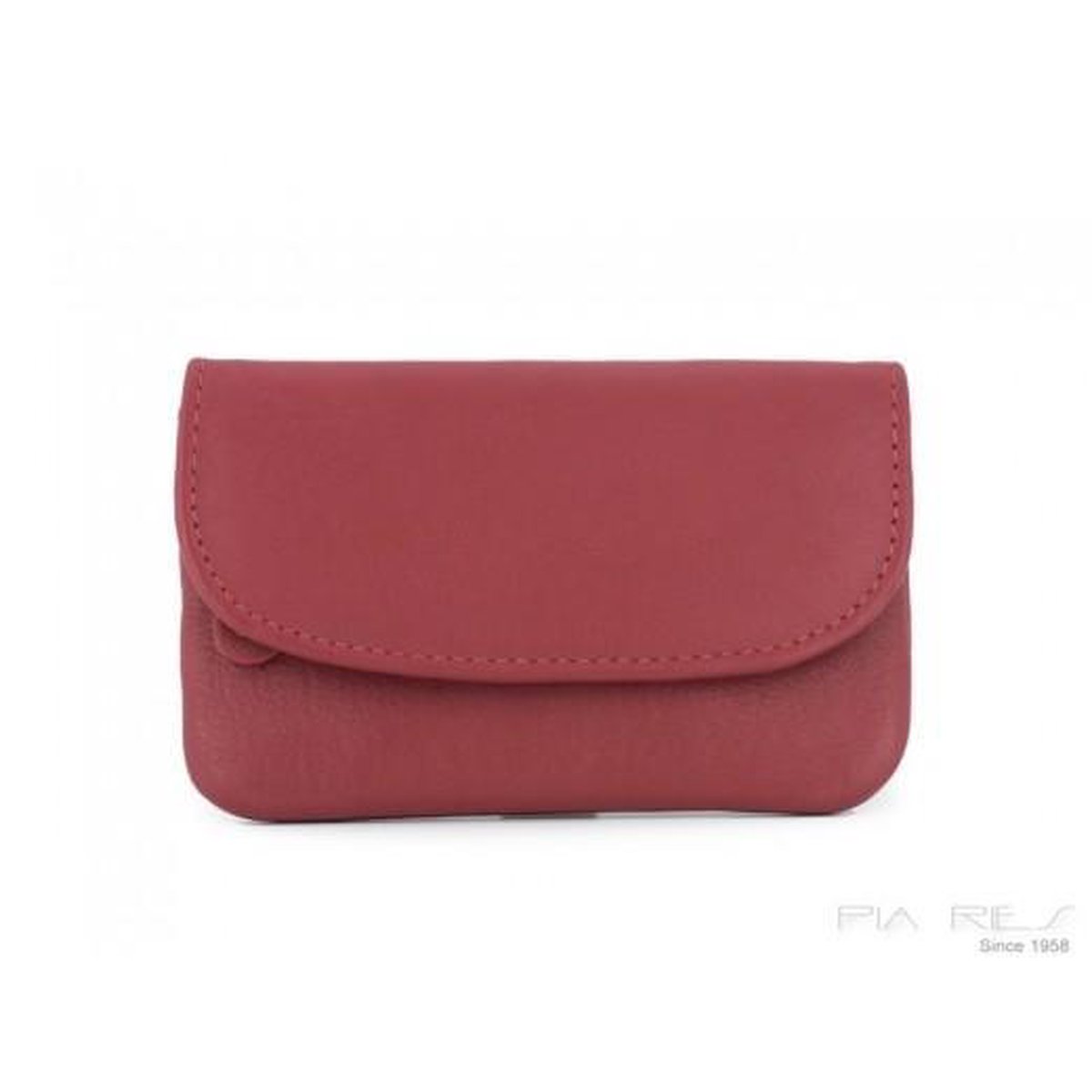 Pia Ries Kalfsleren sleutel etui rood