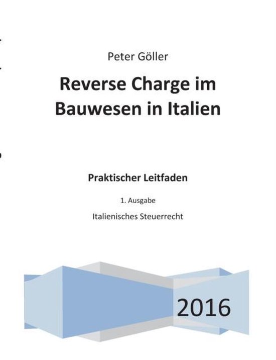 Reverse Charge im Bauwesen in Italien - cover