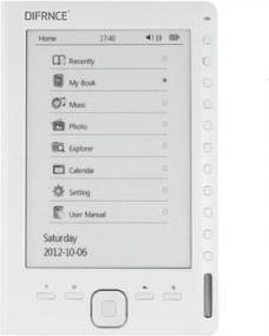 Difrnce EB6150 6 inch Ereader met EInk scherm