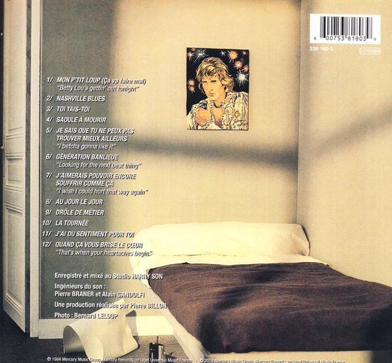 Drole De Metier, Johnny Hallyday CD (album) Muziek Drole De Metier, Johnny Hallyday CD (album) Muziek