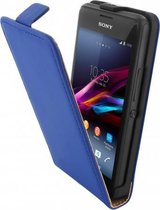 Mobiparts - blauw premium flipcase - Sony Xperia E1 / E1 Dual