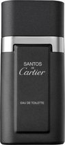 MULTI BUNDEL 3 stuks Cartier Santos Eau De Toilette Spray 100ml