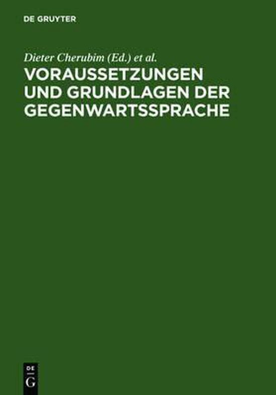 Foto: Voraussetzungen und grundlagen der gegenwartssprache