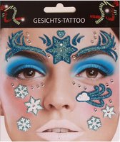 Face Art Sticker / Gezicht Tattoo IJsprinses / Frozen
