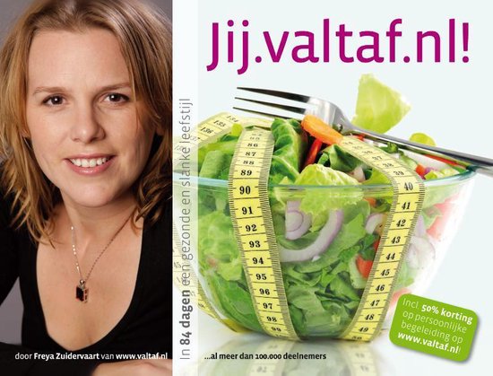 Cover van het boek 'Jij.valtaf.nl' van Freya Zuidervaart