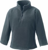 Grijze fleece trui voor jongens 128 (7-8 jaar)