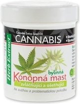 HERB EXTRACT® Kalmerend en Verzorgend Kruidenbalsem met Cannabis Olie - 125ml - geschikt voor problematische, droge, overgevoelige en gestreste huid