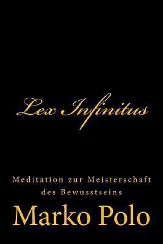 Lex Infinitus - cover