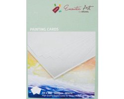 Encaustic Art schilderkaarten A6 100st wit