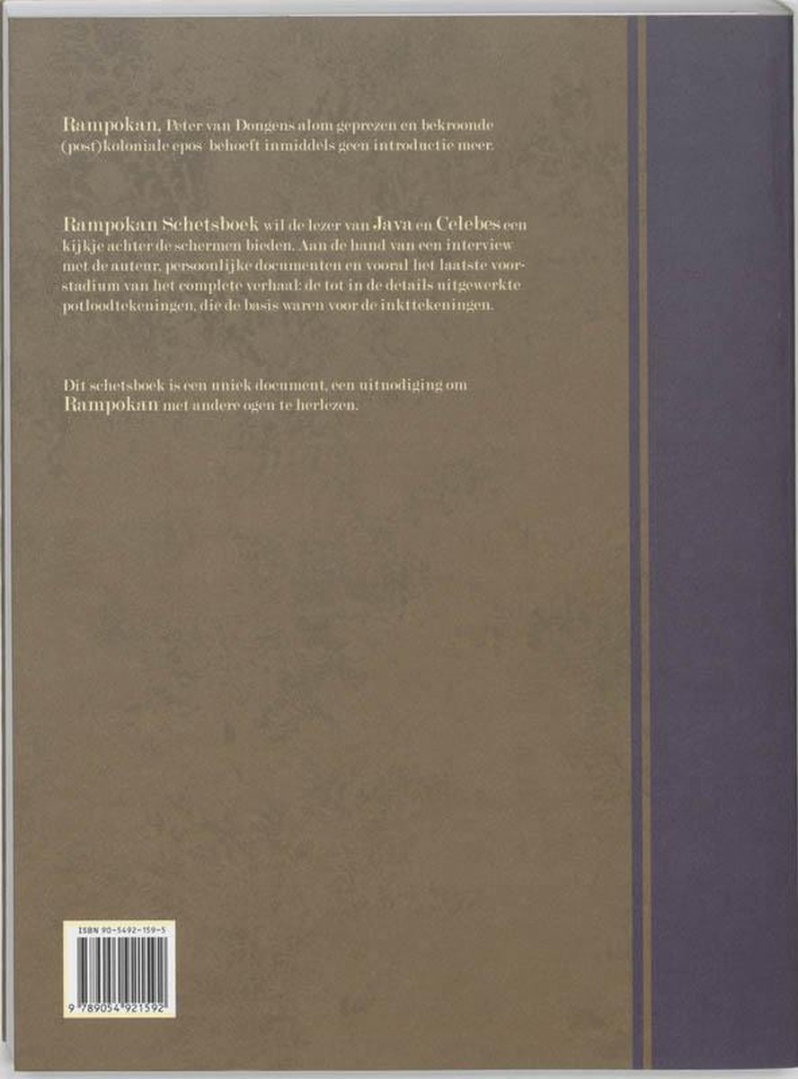 Rampokan - back cover