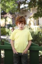 5 pack T-shirts Kids T-shirt light yellow-116