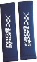 Race Sport Gordelhoezen 28 X 8 Cm Textiel Blauw 2 Stuks