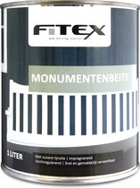Fitex Monumentenbeits 1 liter zwart