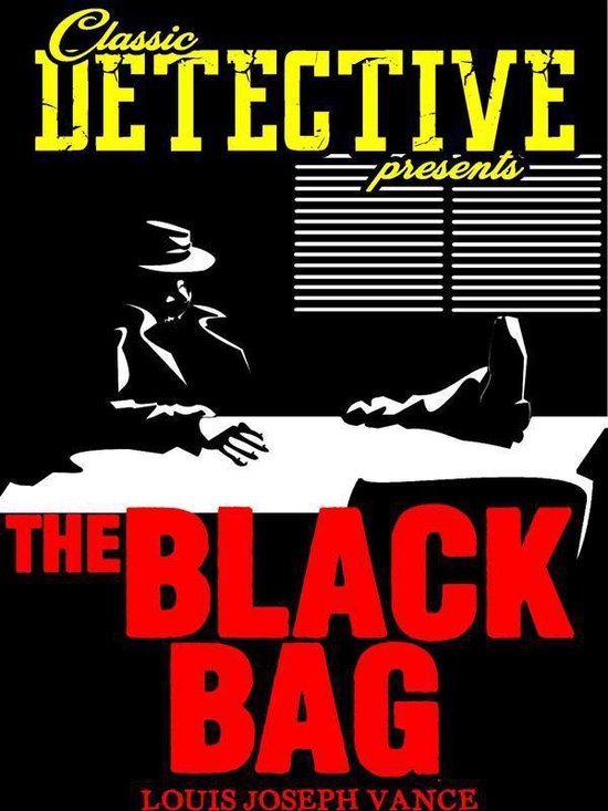 Classic Detective Presents - The Black Bag - cover
