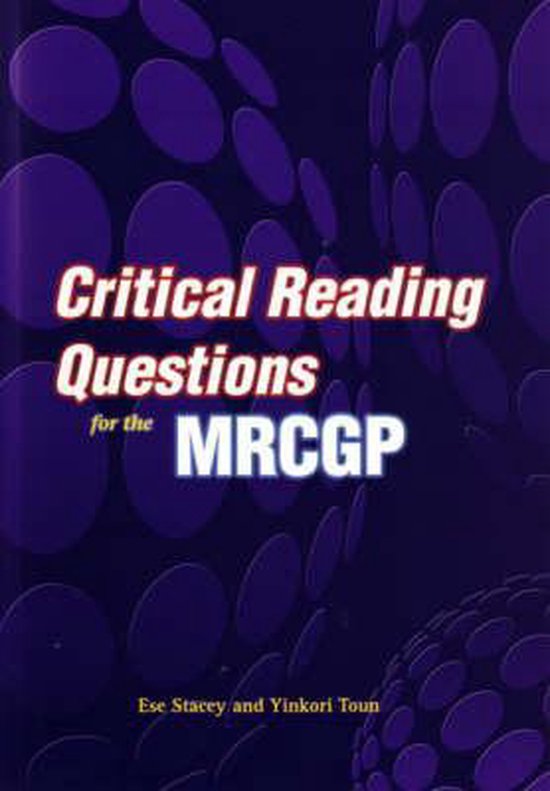 Critical Reading Questions for the MRCGP - cover