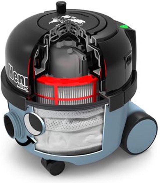 Henry Nat/Droog Hetty Numatic Hoover Floor Tool Stofzuiger Borstelkop Onderdeel 32mm, Zwart