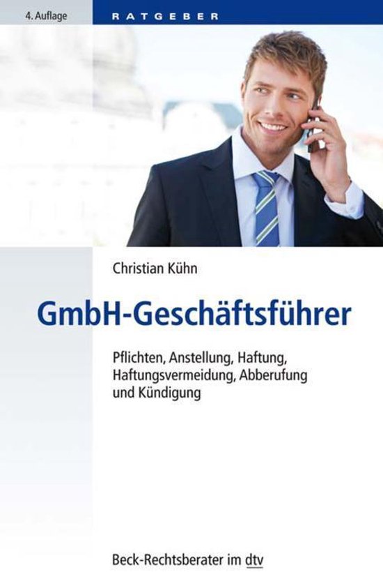 Beck-Rechtsberater im dtv 51222 - GmbH-Geschäftsführer - cover