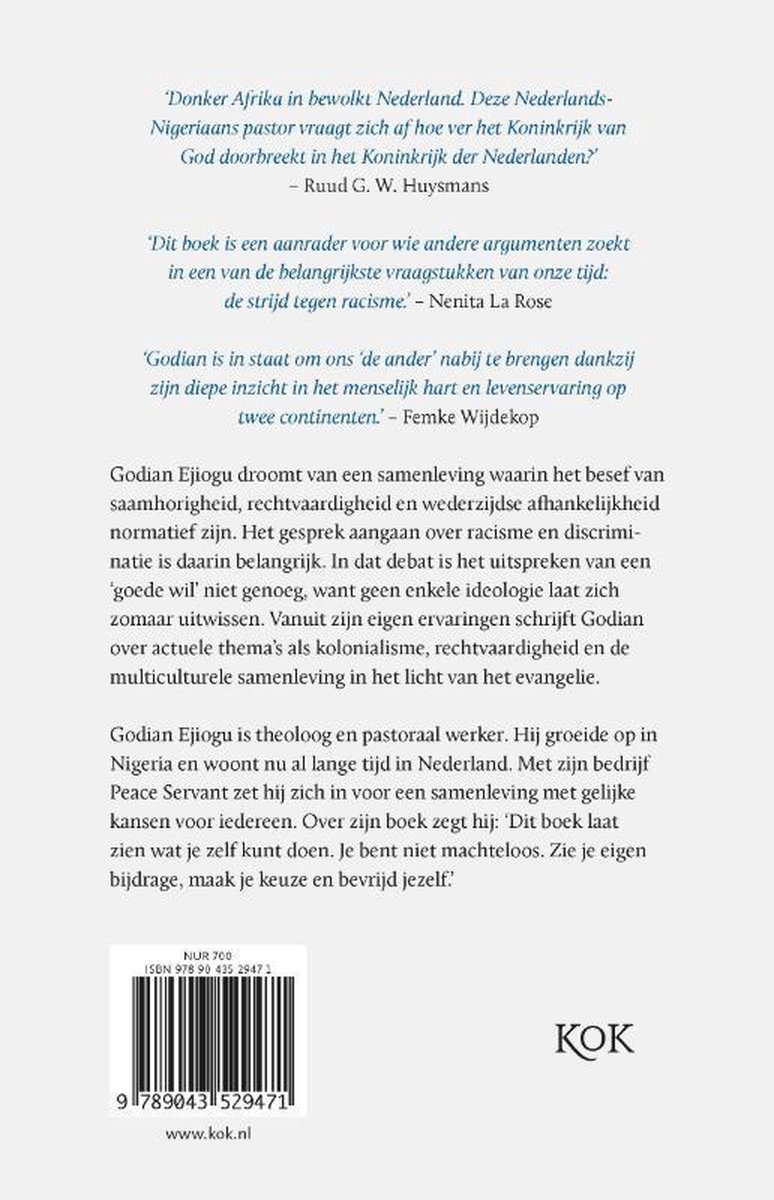 Mijn droom - back cover
