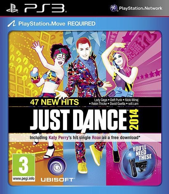 Ubisoft Just Dance 2014, PlayStation 3, Multiplayer modus, E (Iedereen), Fysieke media