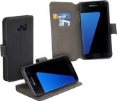 HC zwart bookcase voor de Samsung Galaxy S7 wallet cover