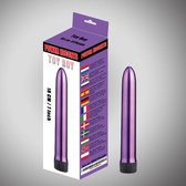 Power Escorts - Toy Boy - Trendy Vibrator - Super Tight - 18 cm - BR61 - Violet - Mini Vibro - Sex Toy pour les femmes - Gspot et Clit Stimulateur - Vibrator pour les femmes - Emballage cadeau