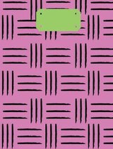 Pink & Green Tribal Composition Notebook