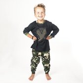 Frogs & Dogs - Premium - kinder pyjama - camouflage - Eagle - maat 98