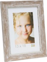 Deknudt Frames fotolijst S45WF3 - beige schilderstechniek - 13x13 cm