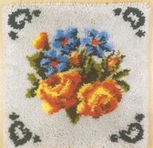 knoopkussen 99636 biedermeier boeket-1 (incl. knoophaak)
