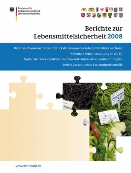 BVL-Reporte4.4- Berichte zur Lebensmittelsicherheit 2008 - cover