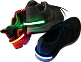 LED Verlichting voor Schoenen | Veiligheidslicht voor Schoenen | Safety Light | Lopen | Wandelen | Knipperend licht | Roze