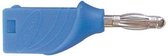 BANANA PLUG 4mm STACKABLE - BLUE (CM20BL)