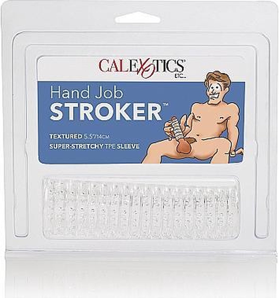 California Exotic Novelties Hand Job Stroker - Penissleeve - Transparant