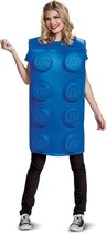 DISGUISE - Blauw Lego blokje kostuum voor volwassenen