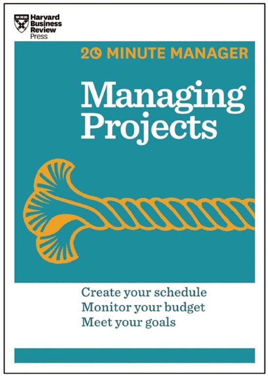 Managing Projects (20-Minute Manager Series) - cover