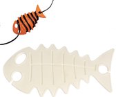 Snoer organizer - Cable Fish - Wit - 7,5 x 14 x 1,4 cm - Voor max. 4 meter snoer en 1000 Watt