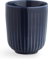 Kähler Design Hammershøi mok - 300 ml - Porselein - Indigo Blauw