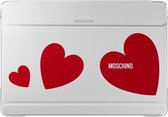 Samsung Book Cover voor de Samsung Galaxy Note Pro 12.2 inch - Moschino Wit/Rood Hart